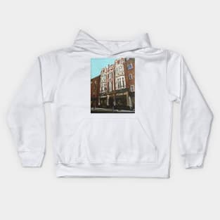 Soho, A View of Compton Street Kids Hoodie